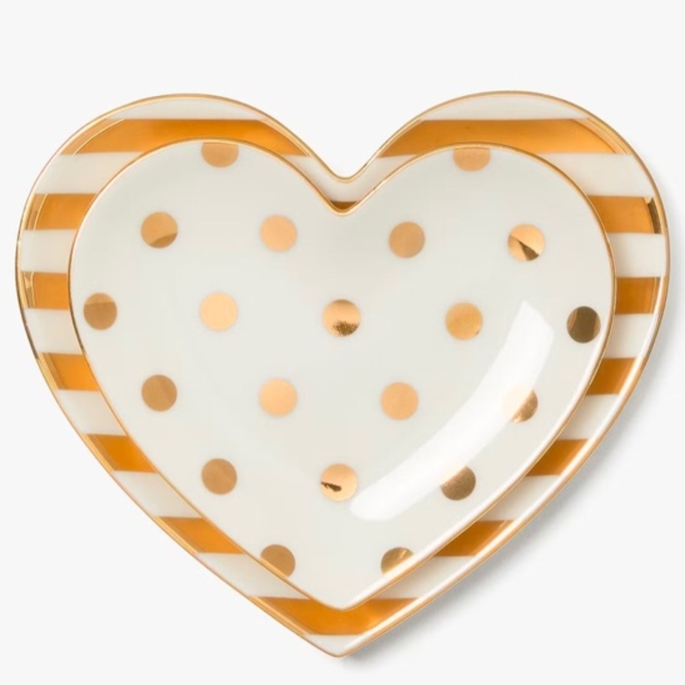 Kate Spade Lenox Heart Bowls